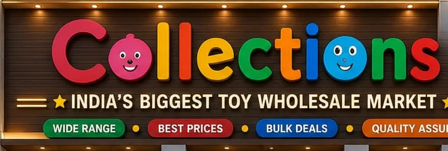 Collections World shop sign